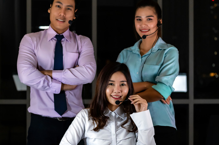 北京大型呼叫中心配圖1