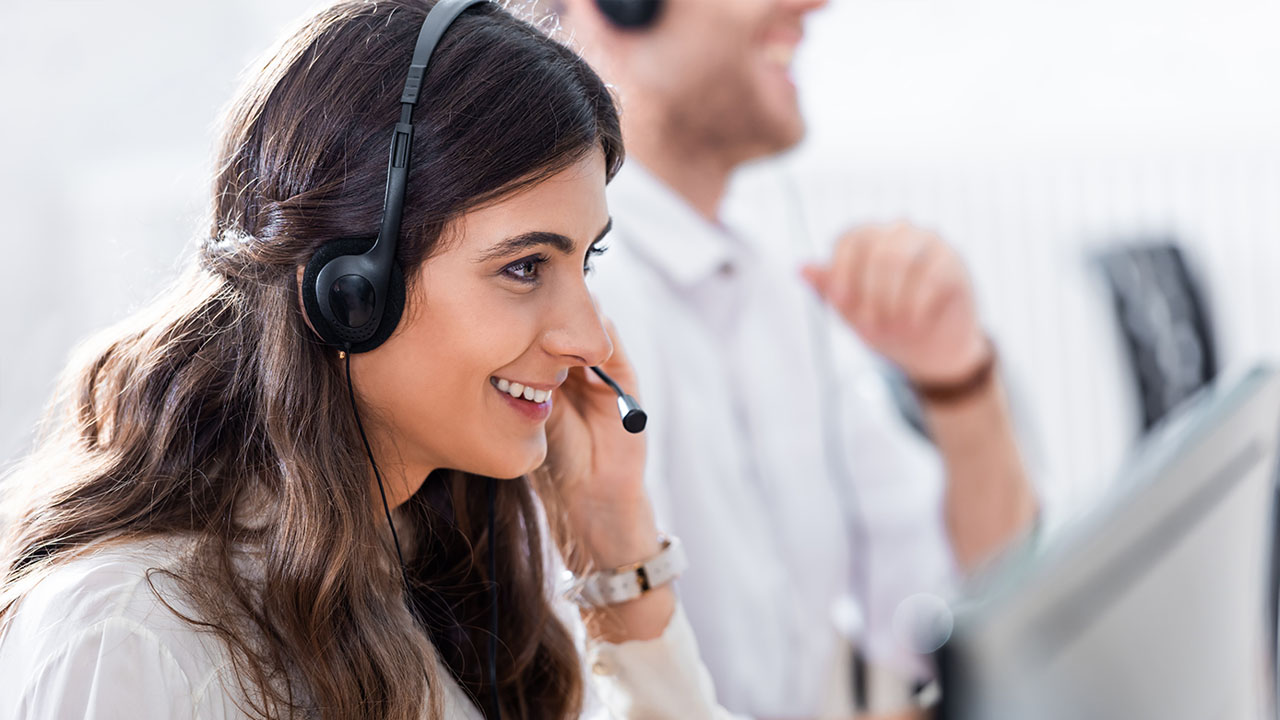 客服呼叫中心運營大屏配圖3